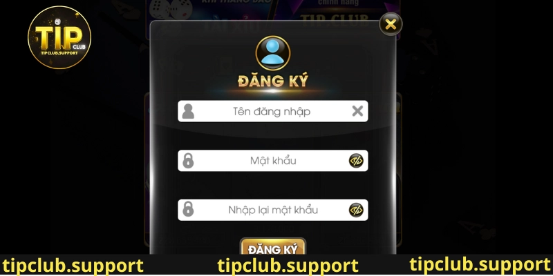 Giới thiệu đăng ký tài khoản Tip club