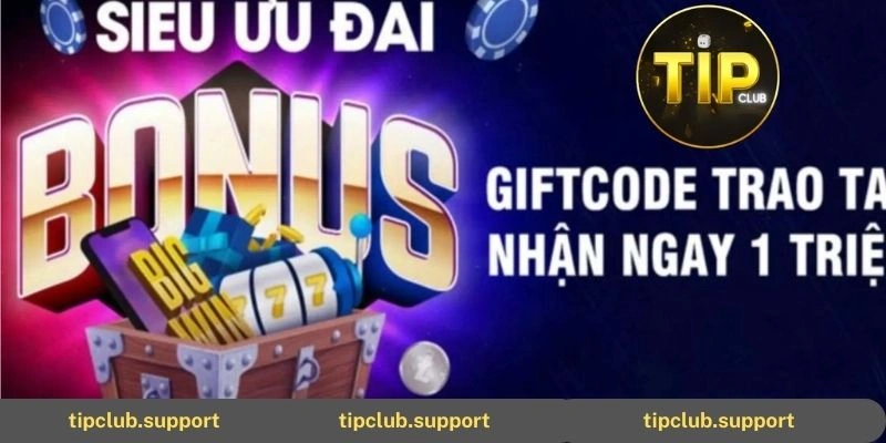 Khám phá các Giftcode cho tân thủ Tipclub mới nhất