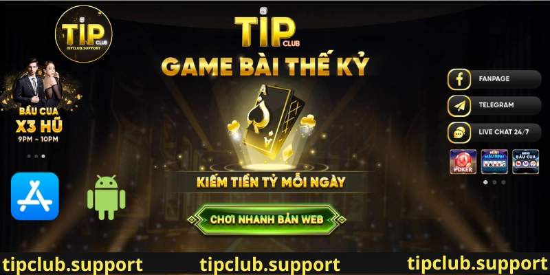 Tải app Tip club về điện thoại