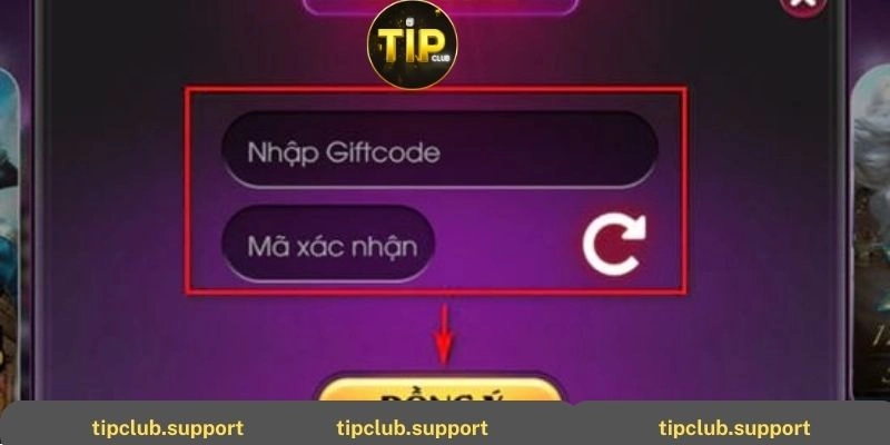 Các bước nhận Giftcode Tip club cho tân thủ nhanh chóng